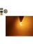 ( 2 x Adet ) 1 Takım LED T10 Dipsiz Ampul 24V 15 Smd Fiber LED Orange ( 15 LED Dipsiz Ampul ) 3