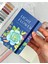 A6'lıght Flower Lacivert Lastikli Çizgili Defter 1