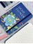 A6'lıght Flower Lacivert Lastikli Çizgili Defter 3