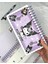 Kuromi Ile Haftalık Planlayıcı Spiralli Defter Mor 1