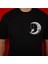Moonspace Çift Iplik Dokumalı Rahat Kalıp PAMUK T-Shirt 3