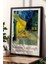 Vincent Van Gogh Geceleyin Kafe Terası 1888 Vintage Doğal Ahşap Çerçeveli Duvar Tablosu 1