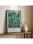 Claude Monet Su Nilüferleri ve Japon Köprüsü Vintage Ahşap Duvar Tablosu 2
