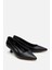 Kadın Siyah Kısa Topuklu Stiletto 2