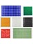 Hobi ve Sanatsal Çalışmalar Için 25X25MM. Boyutlarında 7 Farklı Renkten Oluşan 31,5X31,5CM. Fileli Cam Mozaik Seti. 2