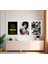 Modern Tarz Mdf Plastik Çerçeveli 3'lu Dekoratif Tablo 213 2
