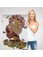 Çiçekler Içindeki Afrikalı Güzel Kadın Duvar TABLOSU-6038 3