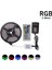 5 Metre Rgb Şerit LED Seti-Iç ve Dış Mekan Silikonlu-Tak Çalıştır (4887) 5