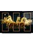 Gold Atlar Cam Tablo | Hediyelik, Dekoratif, Ofis, Mutfak 3