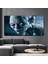 Sanatsal Yapayzeka, Creative Art, 3D Dekoratif Baskı Yatay Cam Tablo 307 4