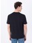 Bisiklet Yaka Baskılı Siyah Erkek T-Shirt M5SM-TST1287 5