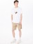 Bisiklet Yaka Baskılı Beyaz Erkek T-Shirt M5SM-TST1298 2