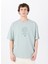 Bisiklet Yaka Baskılı Yeşil Erkek T-Shirt M5SM-TST1436 4