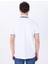 Nakışlı Beyaz Erkek Polo T-Shirt M5SM-TST1356 5