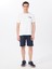 Lacivert Erkek Basic Düz Sweat Şort J5SM-SHT7252 2