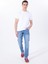 Orta Bel Slim Fit Indigo Erkek Denim Pantolon Mıchıgan Slım - 1174 1