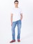 Orta Bel Slim Fit Indigo Erkek Denim Pantolon Mıchıgan Slım - 1174 2