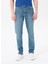Orta Bel Slim Fit Açık Mavi Erkek Denim Pantolon Vegas Slım - 1011 3