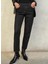 ISSA Slim Fit Yüksek Bel Kaplamalı Siyah Kadın Jean Pantolon 2