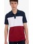 %100 Pamuk Regular Fit Polo Yaka Bloklu Kısa Kollu Tişört D7940AX25SP 1