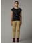 NF0A8BS25S51-W Tanken Tank - Eu Siyah Bisiklet Yaka Regular Fit Düz Kadın T-Shirt 2