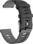 Huawei Için 22 Mm. Silikon Kayış Gt3 46 Mm. Siyah - Gri (Yurt Dışından) 5