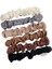 356pcs Zarif At Kuyruğu Tutucu Lastik Bant Elastik Saç Bandı Ipek Saten Scrunchies Düz Renkli Saç Rope10-3pc (Yurt Dışından) 1