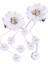 2pcs Çiçek Saç Klipleri Kızlar Tatlı Boncuk Tel Saç Pençeleri Butik Hydrengea Saç Tavukları Renk2pcs Tür 04 (Yurt Dışından) 1