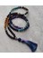 Ruh Kadınlar 8mm Doğal Taş Püsküllü 108 Boncuk Mala Yoga Meditasyon Lariat Kolye Bohem Takı (Yurt Dışından) 3