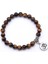 ZT110-18 Doğal Taş Boncuklu Bilezik Yoga Çakra Mala Bilezik Om Lotus Kadın Erkek Boncuklu Şans Bileklik Takı Pulseras (Yurt Dışından) 1