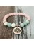17CM Tarzı Lotus Bilezik Buda Lotus Kadın Gül Kuvars Boncuklu Yoga Itme Pembe Taş Bilezik (Yurt Dışından) 1