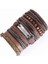 Stil 1 Etik Halat Örgü Inanç Motosiklet Yarasa Charm Deri Bilezikler Erkek Kadın Bilezikler Homme Femme Erkek Takılar Pulseras (Yurt Dışından) 1