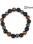 10 mm Göztaşı & Hematit & Siyah Obsidyen Taş Boncuk Bilezik Erkek Bilezik Takı Hediye (Yurt Dışından) 1