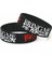 Siyah Stil Siyah 1 Pc Müzik Grubu Geniş Harfler Silikon Bilezikler ve Bileklikler Death Metal Rock Mulicone Bilezik Hayranları Hediyeler SH211 (Yurt Dışından) 5