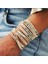 FOV874A2 Kadınlar Için El Yapımı Dokuma Taş Boncuklu Boho Bilezikler Çok Katmanlı Sarma Bilezik Armband Şans Bileziği Pulseras Mujer (Yurt Dışından) 2
