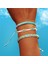 FOV874A2 Kadınlar Için El Yapımı Dokuma Taş Boncuklu Boho Bilezikler Çok Katmanlı Sarma Bilezik Armband Şans Bileziği Pulseras Mujer (Yurt Dışından) 4