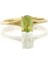 Peridot Oval Tektaş Yüzük 2