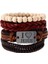 41 Numara Sıcak Satış ve Vintage Gitar Şans Boncuk Bilezik Erkekler ve Kadınlar Için Moda Müzik Bilezik Deri Bilezikler Bangles Pulseira (Yurt Dışından) 1
