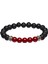19CM Tarzı No.4 Boyutu Erkek Kadın 8mm Lav Taşı 7 Çakra Aromaterapi Esansiyel Yağ Difüzör Bilezik Elastik Doğal Taş Yoga Boncuk Bileklik Bileziği (Yurt Dışından) 1