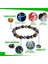 10 mm Erkekler Için Çelik Sert Üçlü Kızılötesi Bilezik, Lenfatik Drenaj Siyah Obsidiyen Bilezik, Şişliği Önleyen Siyah Obsidiyen Ayak Bileziği (Yurt Dışından) 5