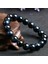 6mm Tarzı Kırmızı Kumlar Erkekler Için Doğal Obsidyen Boncuklu Bilezik Reiki Şifa Pembe Çift Takı Ahşap Boncuk Tohum Aksesuar Hediye (Yurt Dışından) 4