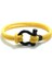 19CM Tarzı Sarı Siyah Şık Erkek Bilekliği 4mm Şanslı Halat Bileklik Homme Sevgiliye Hediye Erkek Arkadaş Için Outdoor Survival Brazalete Pulseira Masculina Takı (Yurt Dışından) 1