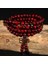 Koyu Kırmızı Kadın Erkek Için 108 Boncuklu Sandal Ağacı Budist Buddha Meditasyon Ahşap Tesbih Bileklik (Yurt Dışından) 1