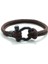 18CM Tarzı Kahverengi Siyah Şık Erkek Bilekliği 4mm Şanslı Halat Bileklik Homme Sevgiliye Hediye Erkek Arkadaş Için Outdoor Survival Brazalete Pulseira Masculina Takı (Yurt Dışından) 1