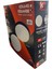 K2 - KDL640B Merkür LED Aplik 20W Siyah Kasa Beyaz Işık 3
