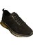 Nubuk Deri Siyah Erkek Ayakkabı Bağcıklı Air Balon Taban Ortopedik Spor Ayakkabı Sneakers Premium 1