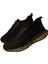 Nubuk Deri Siyah Erkek Ayakkabı Bağcıklı Air Balon Taban Ortopedik Spor Ayakkabı Sneakers Premium 2