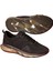 Nubuk Deri Siyah Erkek Ayakkabı Bağcıklı Air Balon Taban Ortopedik Spor Ayakkabı Sneakers Premium 5