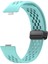 Huawei Watch Fit3 Için Delikli Manyetik Toka Silikon Kayış (Yurt Dışından) 3