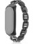 Xiaomi Mi Band 4/3 Siyah Için 8-Şekilli Elmas Alaşımlı Saat Band (Yurt Dışından) 1